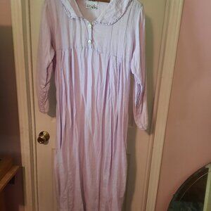 FLAX Jeanne Engelheart LInen Lavendar Nightgown